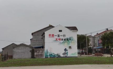 安康新农村墙绘